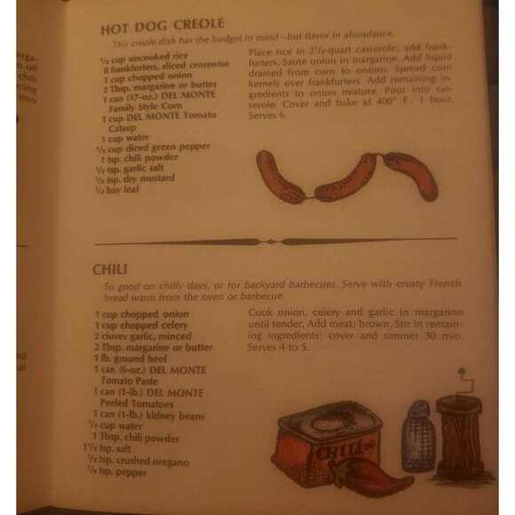 Secrets From Del Monte Kitchens Tomato Recipes Collection  Vintage Cookbook - Picture 4 of 4